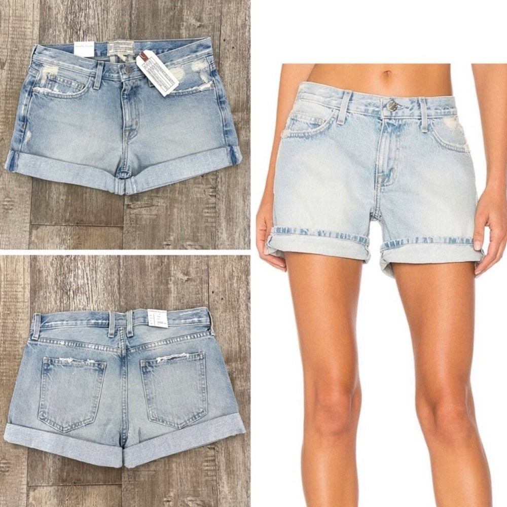 Closeout!▪️Current Elliott The Boyfriend Rolled Shorts